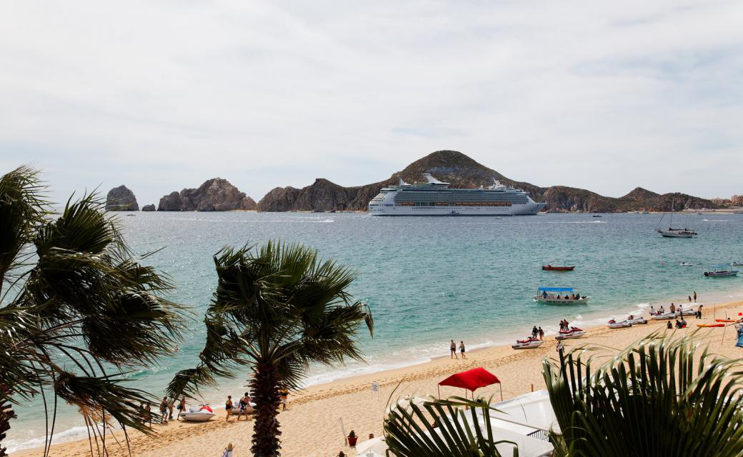 beaches and resorts at Cabo