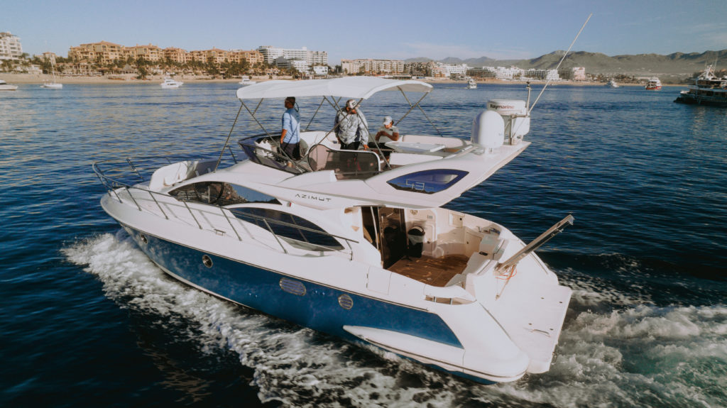 Stunning 45ft Azimut Flybridge - Yacht Rental In Cabo