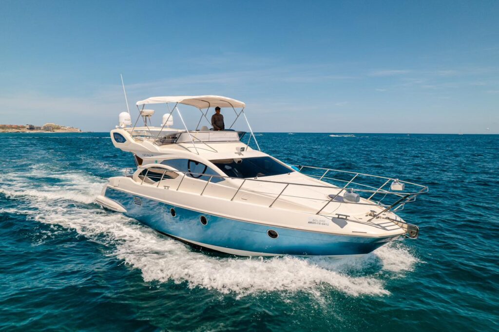 Stunning 45ft Azimut Flybridge - Yacht Rental In Cabo